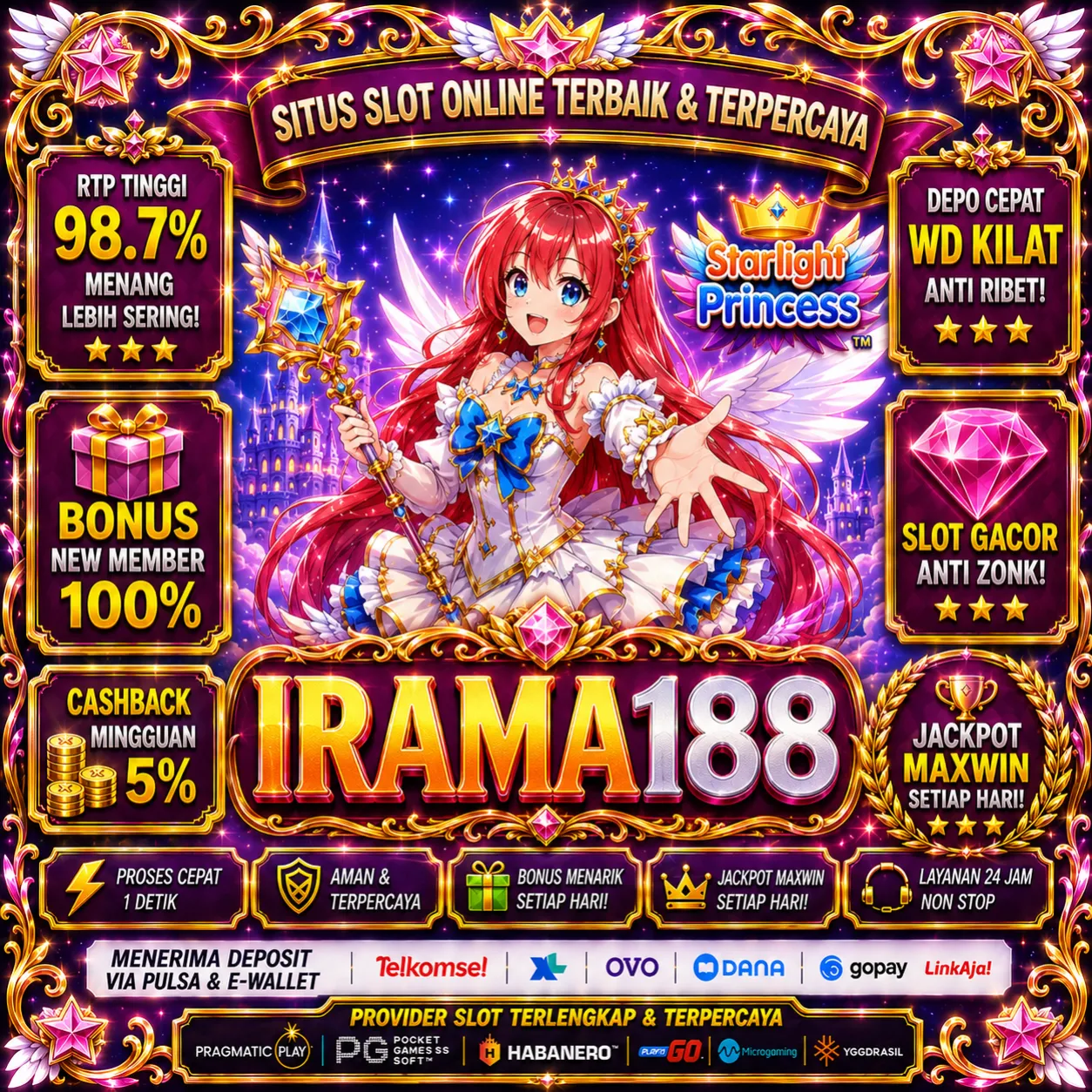 IRAMA188 Banner